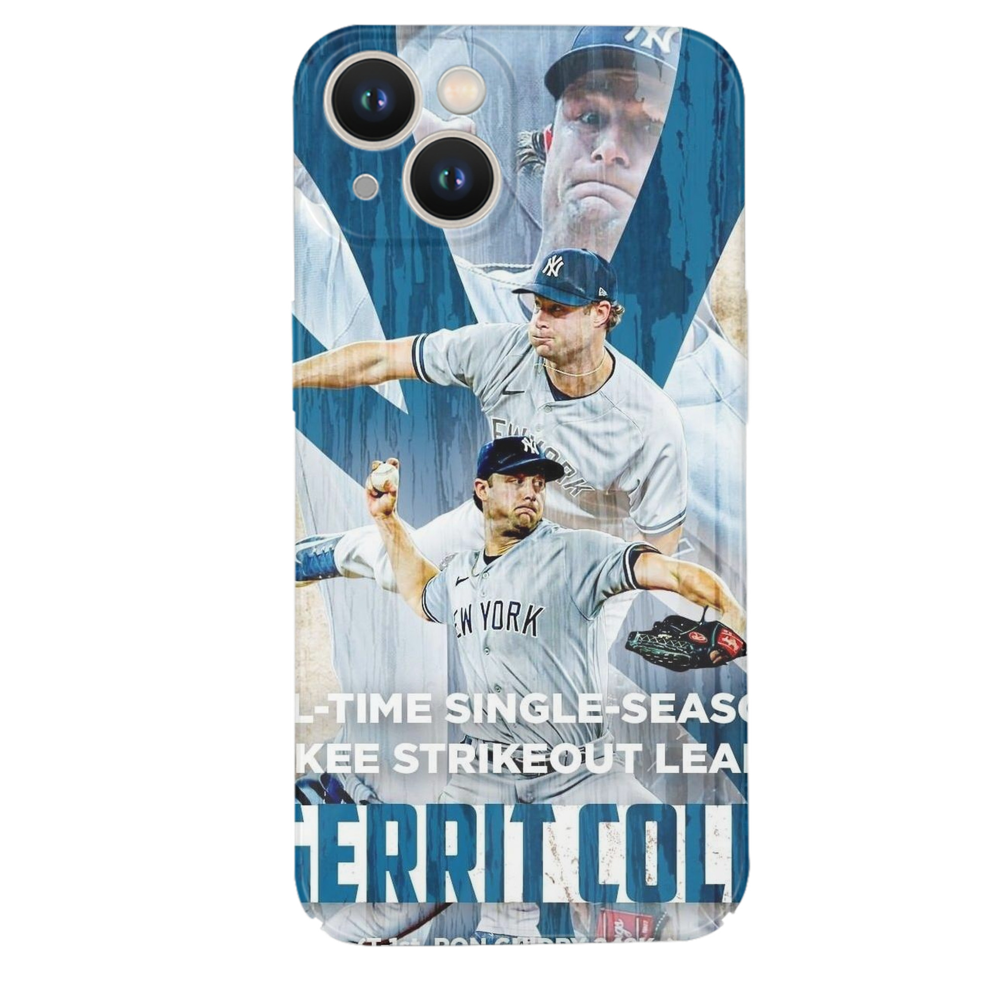 Gerrit Cole 25 IPhone 14 Series Full-Cover Hard Case – Shockproof With Raised Camera Protection – Precise Cutouts, Wireless Charging Compatible – Durable, Anti-Yellowing, Easy To Clean